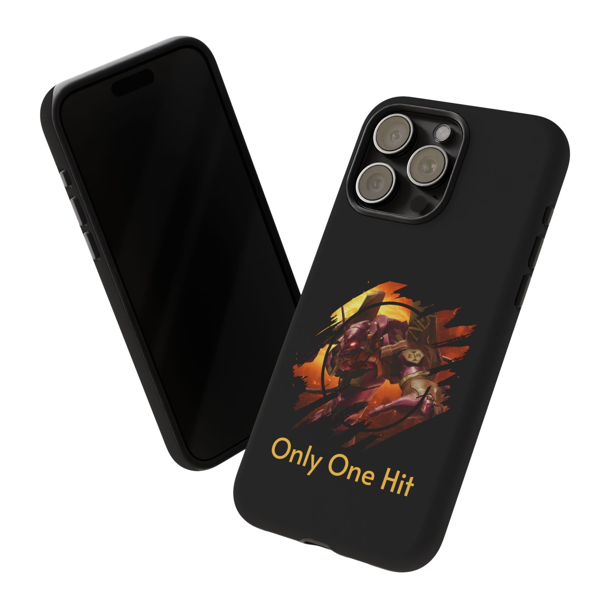 Phone Case — "Only One Hit" Gaming Armor Protective Cover - EVA 1 - Neon Genesis Evangelion