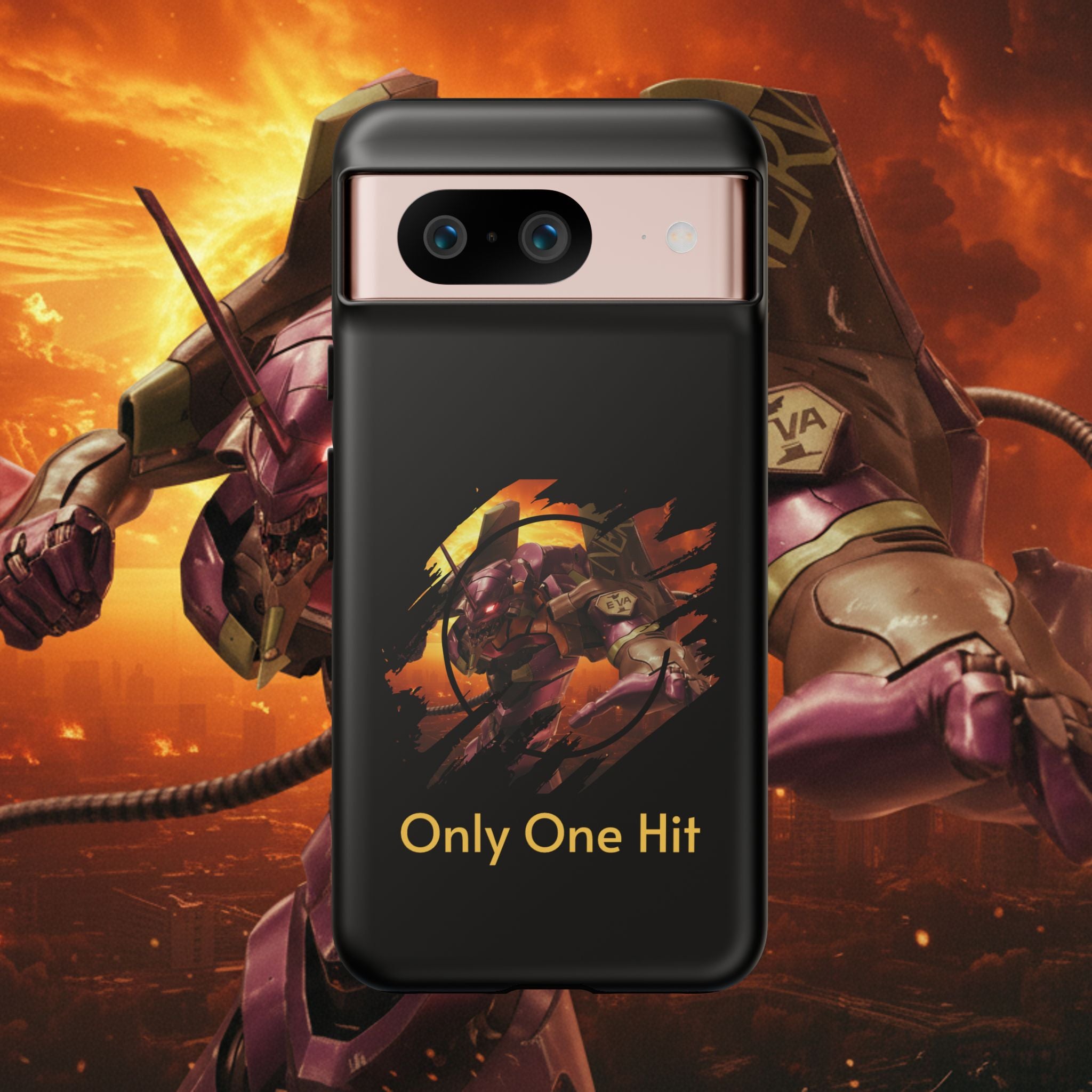 Phone Case — "Only One Hit" Gaming Armor Protective Cover - EVA 1 - Neon Genesis Evangelion