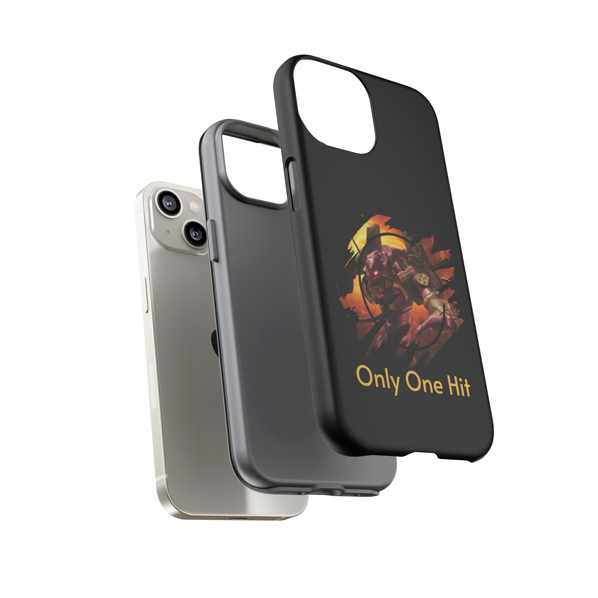 Phone Case — "Only One Hit" Gaming Armor Protective Cover - EVA 1 - Neon Genesis Evangelion