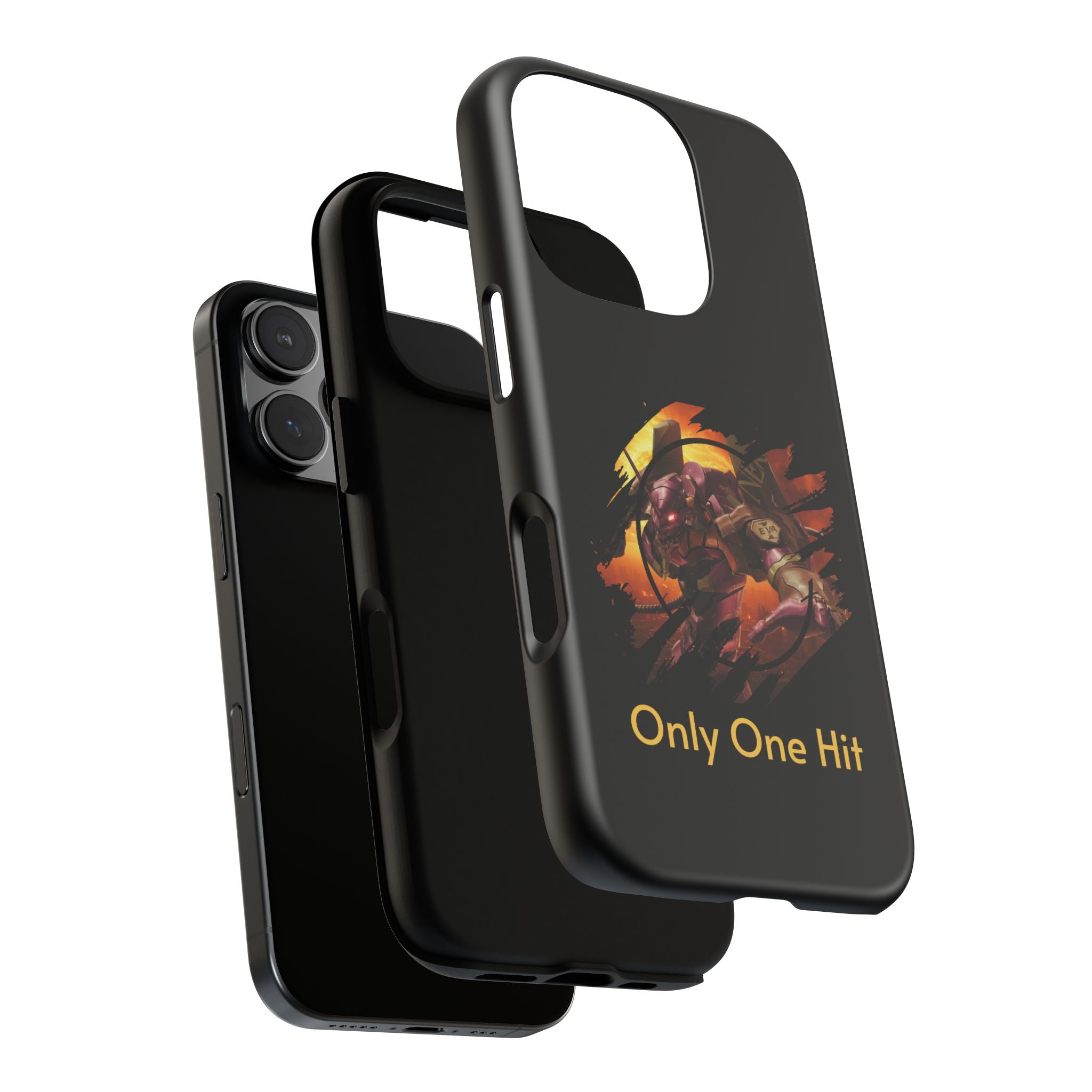 Phone Case — "Only One Hit" Gaming Armor Protective Cover - EVA 1 - Neon Genesis Evangelion
