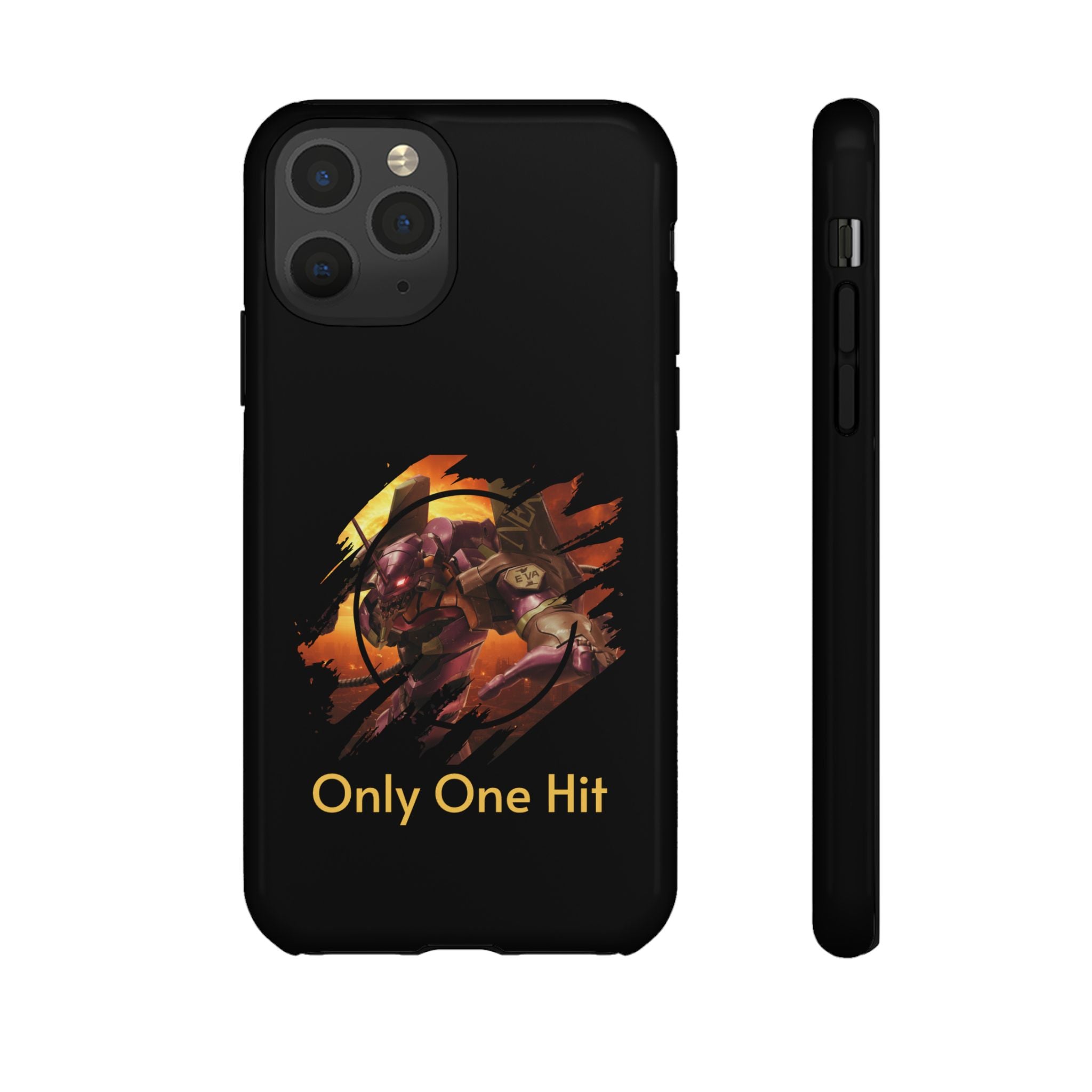 Phone Case — "Only One Hit" Gaming Armor Protective Cover - EVA 1 - Neon Genesis Evangelion