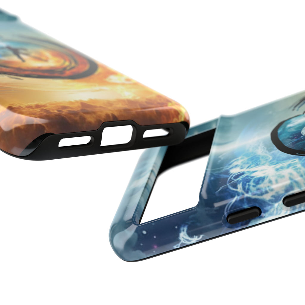 Phone Case — Elemental Warrior Fire & Ice Protective Tough Case - Ultron