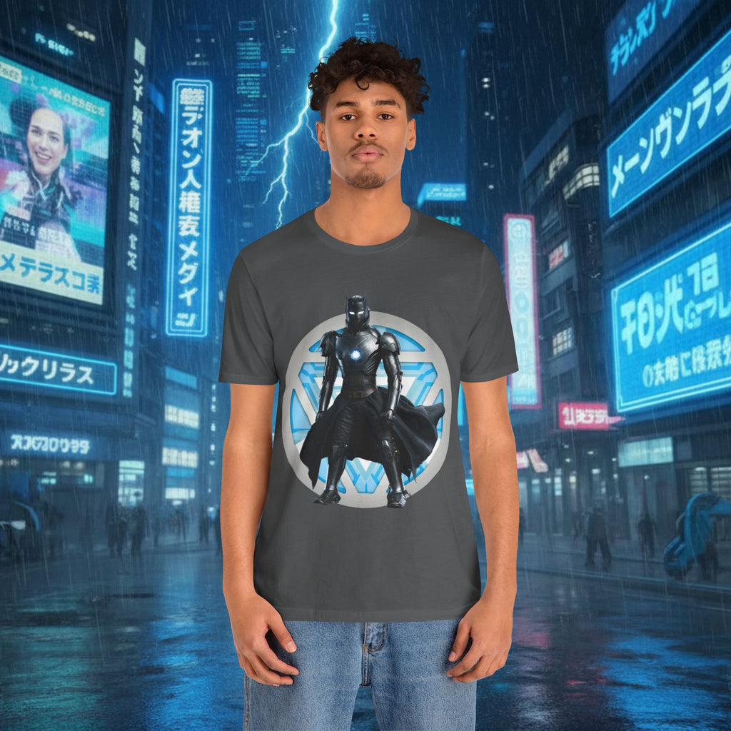 Batman Armor Graphic Tee – Futuristic Superhero T-Shirt - IRONMAN