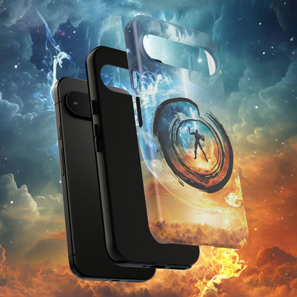 Phone Case — Elemental Warrior Fire & Ice Protective Tough Case - Ultron