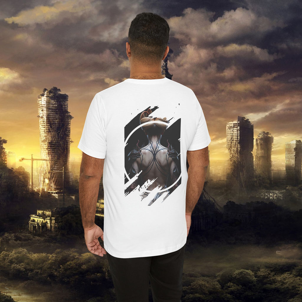 Dark Sorceress T‑Shirt — Fantasy Magic Witch Tee with Fiery Heart - Alexia Ashford