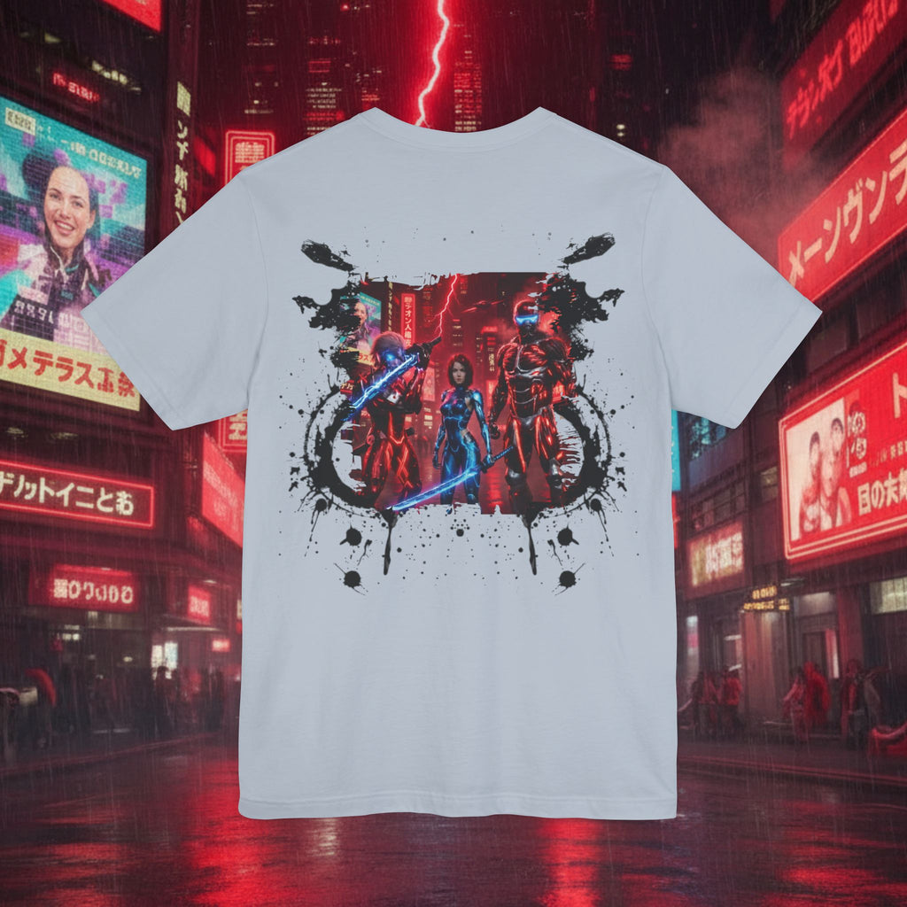 Epic Battle Tee — Sci‑Fi Gamer Graphic T-Shirt - Battle Suits