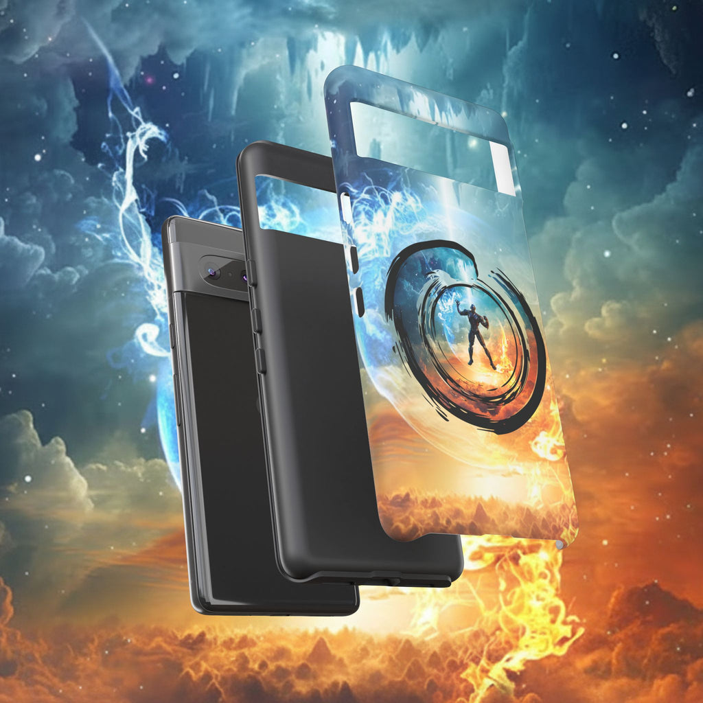 Phone Case — Elemental Warrior Fire & Ice Protective Tough Case - Ultron