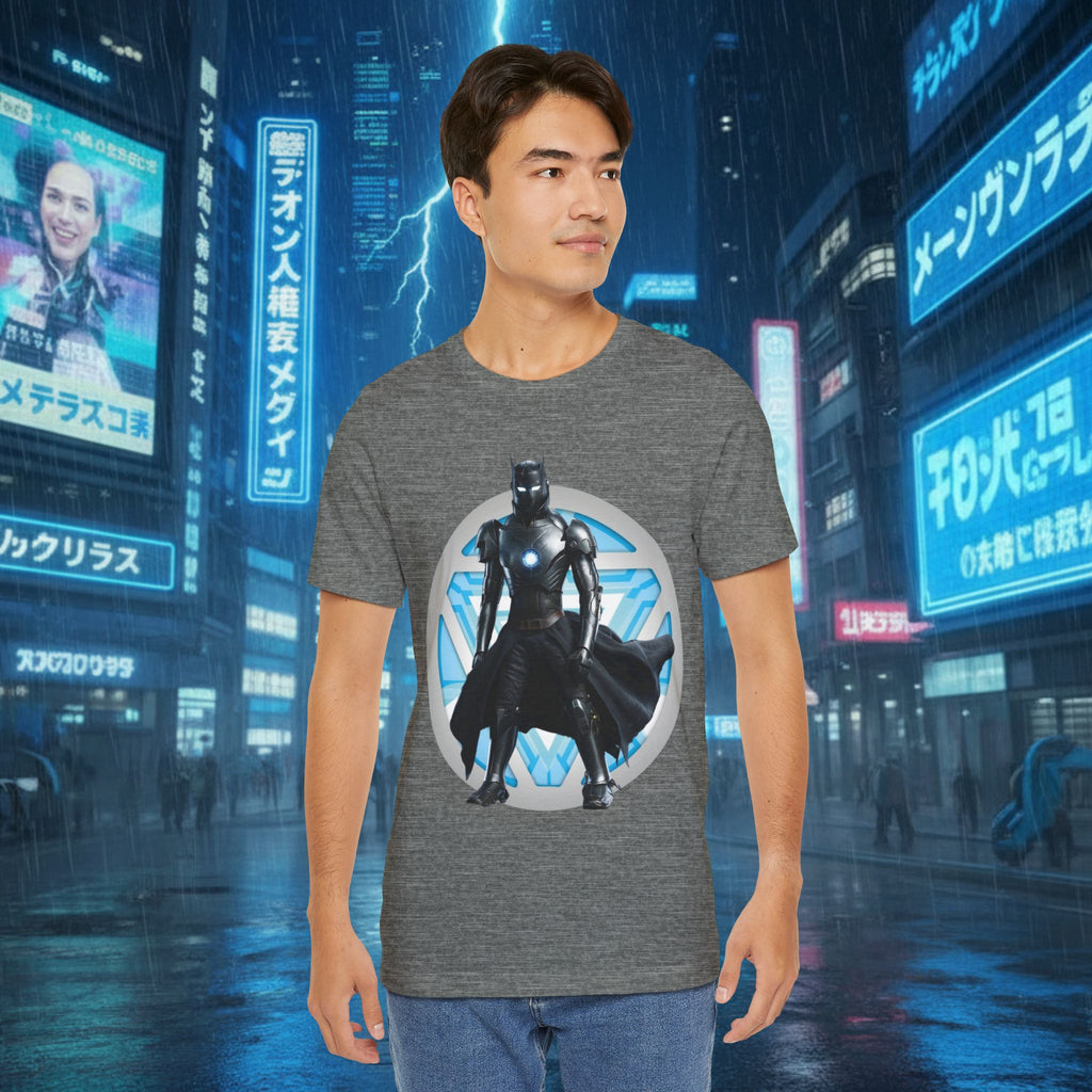 Batman Armor Graphic Tee – Futuristic Superhero T-Shirt - IRONMAN