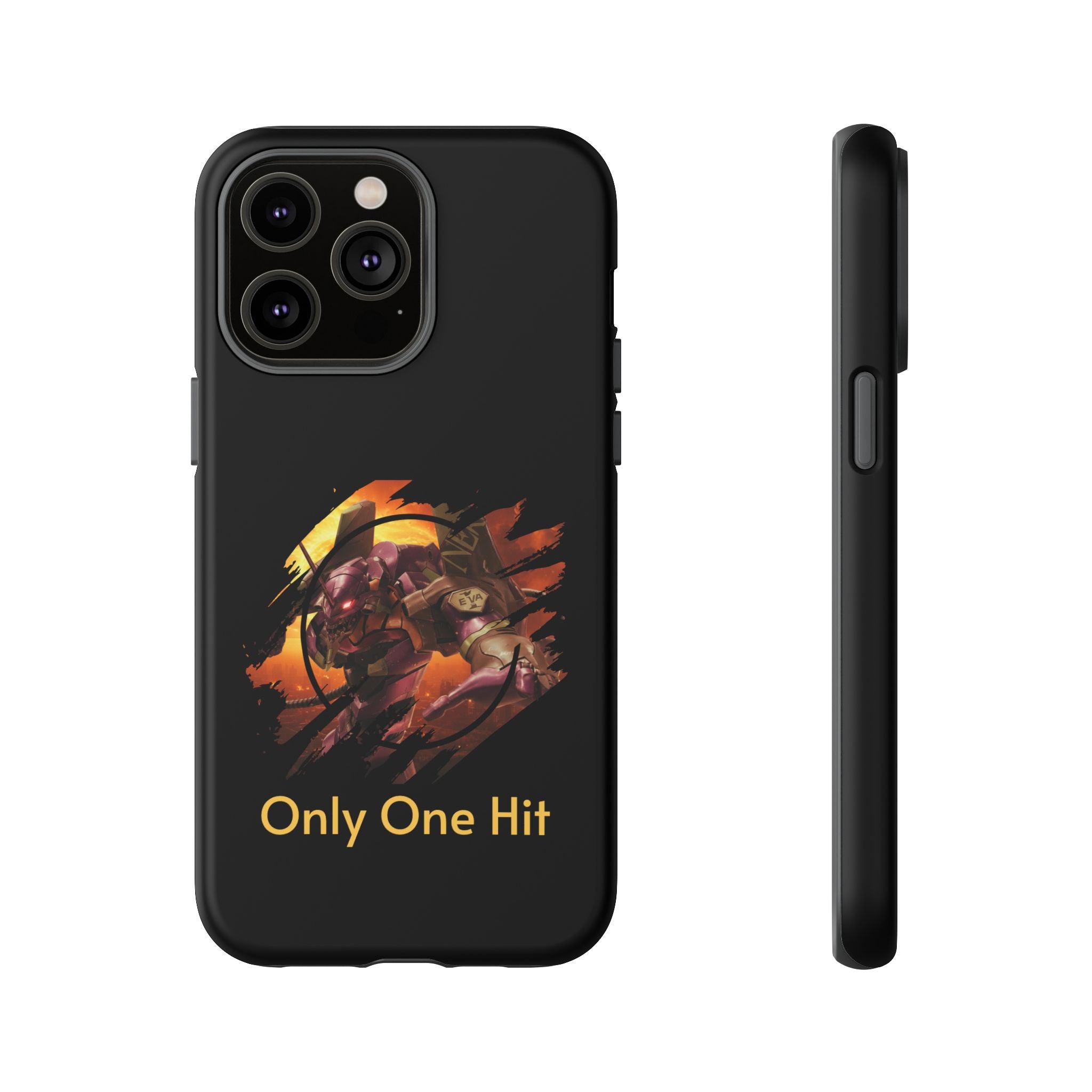 Phone Case — "Only One Hit" Gaming Armor Protective Cover - EVA 1 - Neon Genesis Evangelion