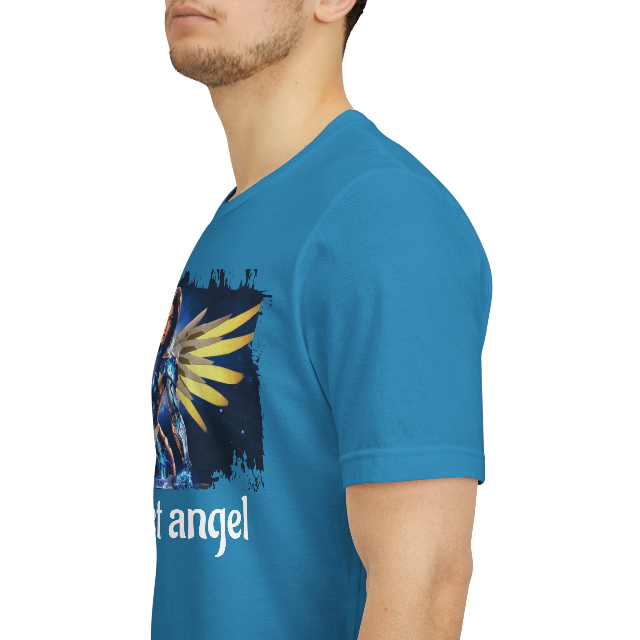 Angel Warrior Tee — "Perfect Angel" Fantasy Wings Graphic T-Shirt - alita battle angel