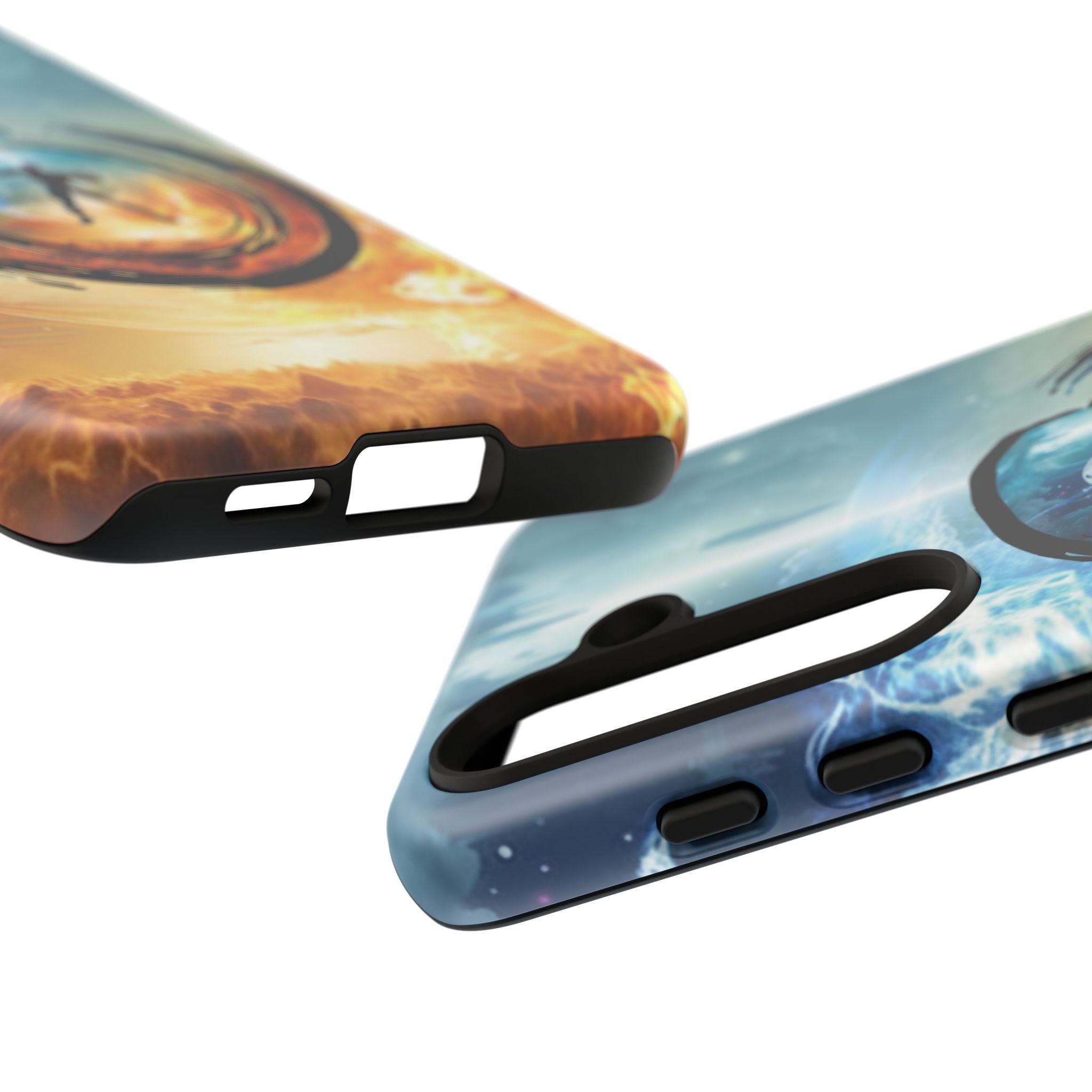 Phone Case — Elemental Warrior Fire & Ice Protective Tough Case - Ultron