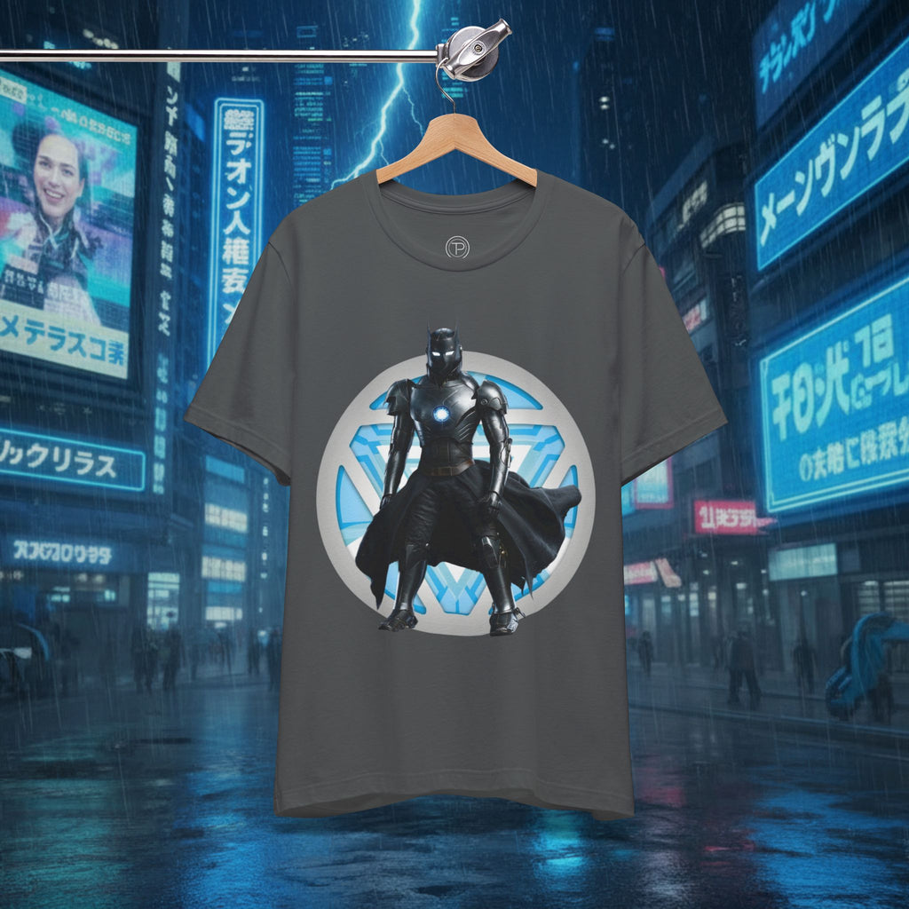 Batman Armor Graphic Tee – Futuristic Superhero T-Shirt - IRONMAN