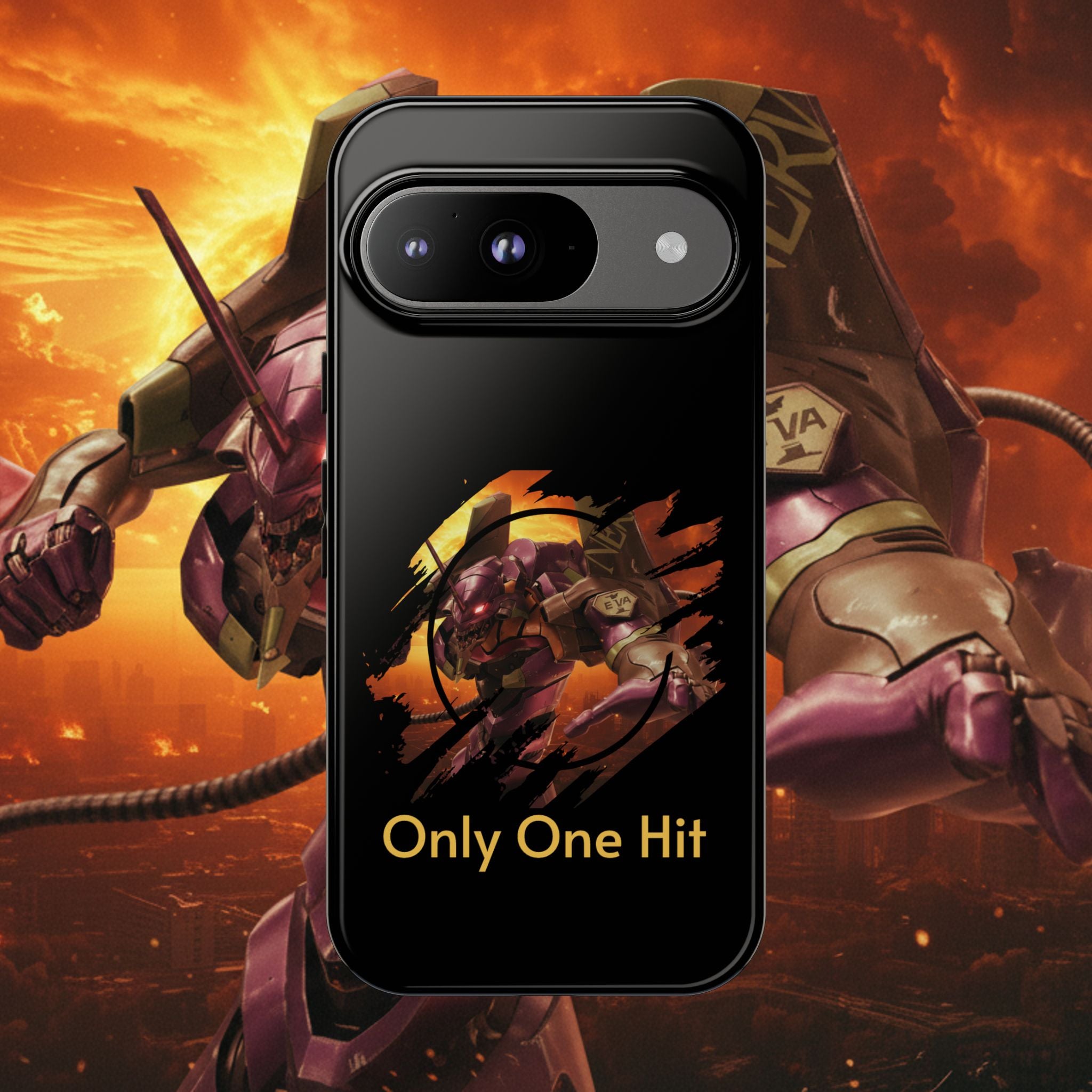 Phone Case — "Only One Hit" Gaming Armor Protective Cover - EVA 1 - Neon Genesis Evangelion