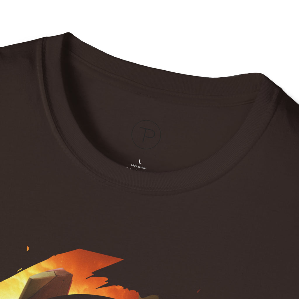 Only One Hit T-Shirt — Gamer Mech Battle Tee - EVA 1 - Neon Genesis Evangelion