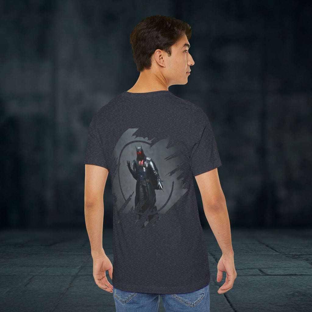 My Creed Graphic Tee — Dark Knight Sci‑Fi Illustration T‑Shirt