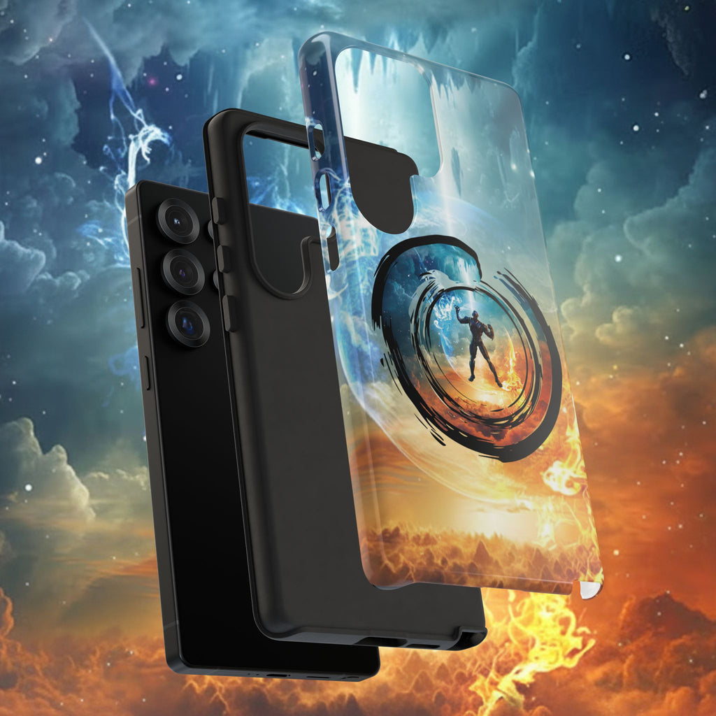 Phone Case — Elemental Warrior Fire & Ice Protective Tough Case - Ultron