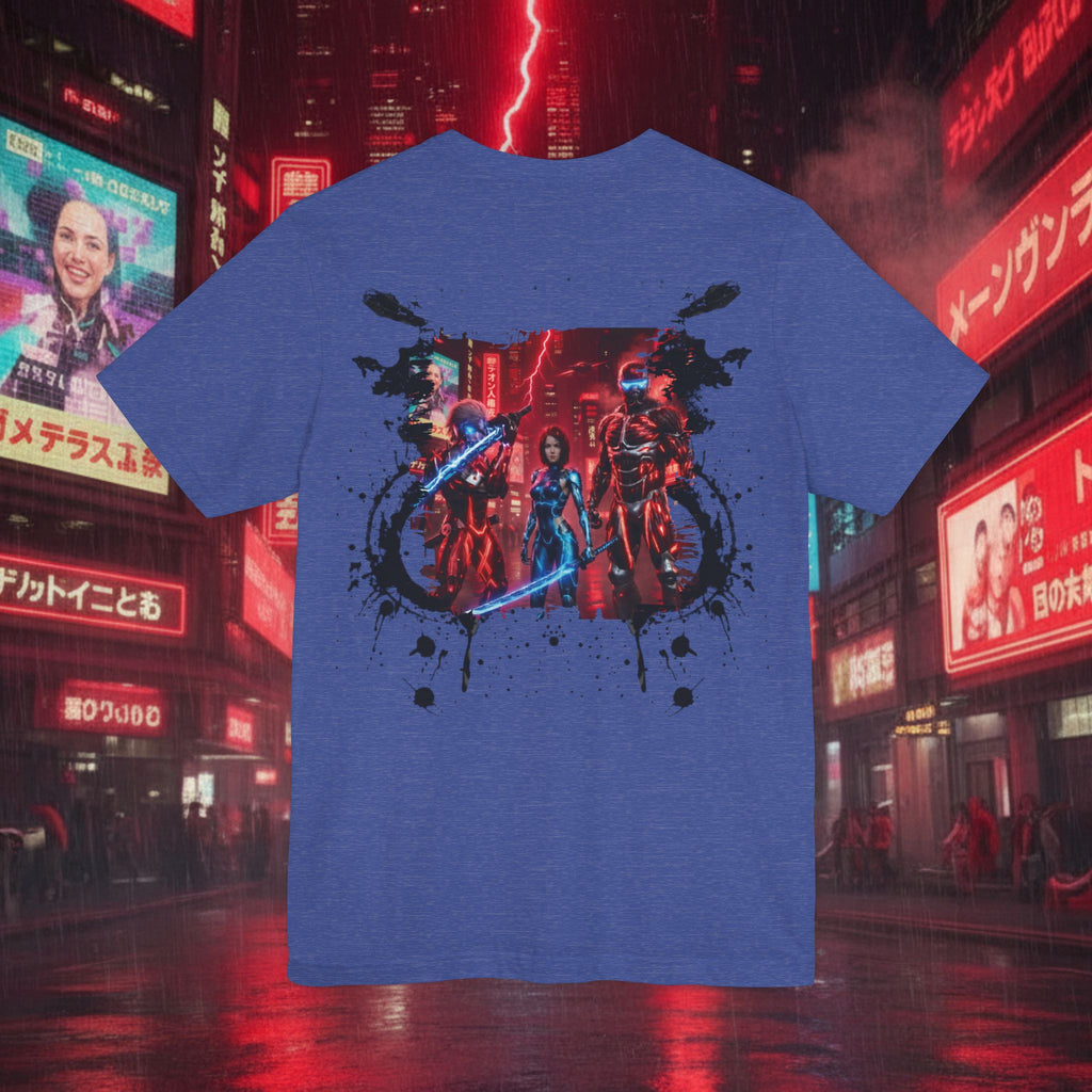 Epic Battle Tee — Sci‑Fi Gamer Graphic T-Shirt - Battle Suits