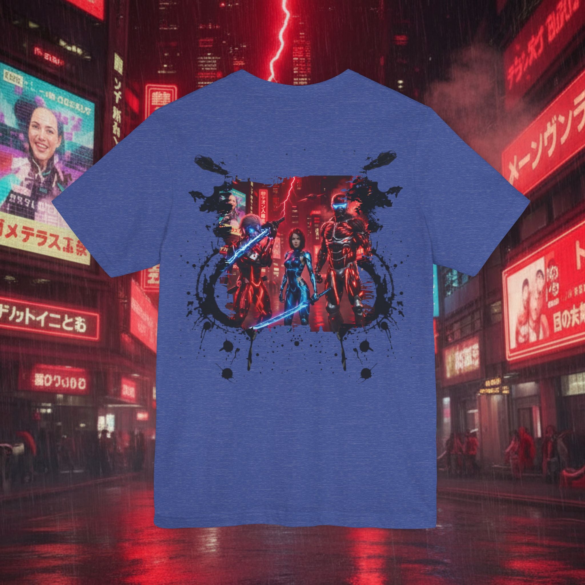 Epic Battle Tee — Sci‑Fi Gamer Graphic T-Shirt - Battle Suits