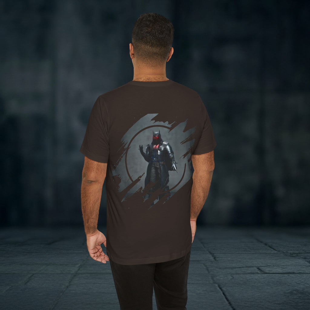 My Creed Graphic Tee — Dark Knight Sci‑Fi Illustration T‑Shirt