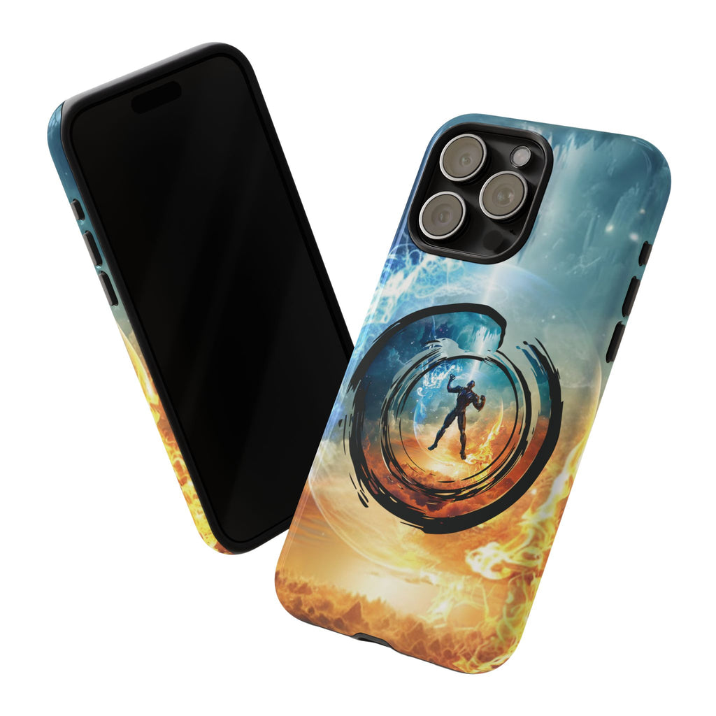 Phone Case — Elemental Warrior Fire & Ice Protective Tough Case - Ultron