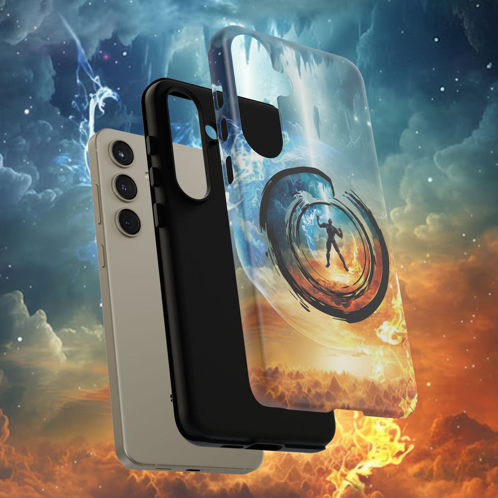 Phone Case — Elemental Warrior Fire & Ice Protective Tough Case - Ultron