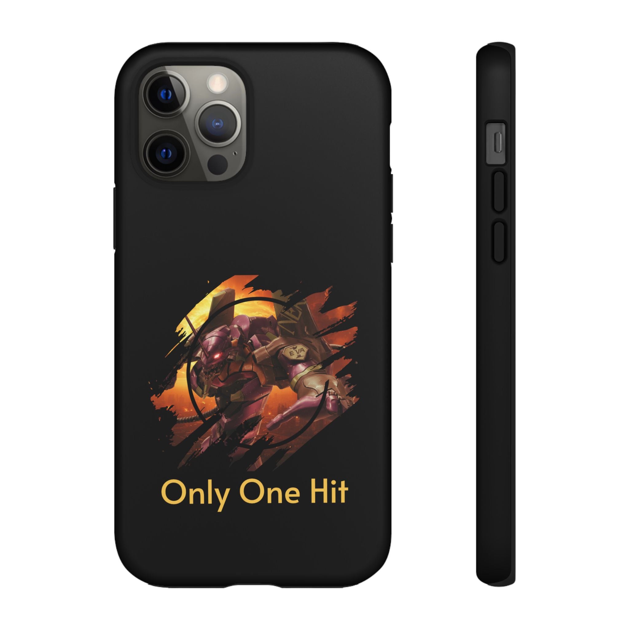 Phone Case — "Only One Hit" Gaming Armor Protective Cover - EVA 1 - Neon Genesis Evangelion