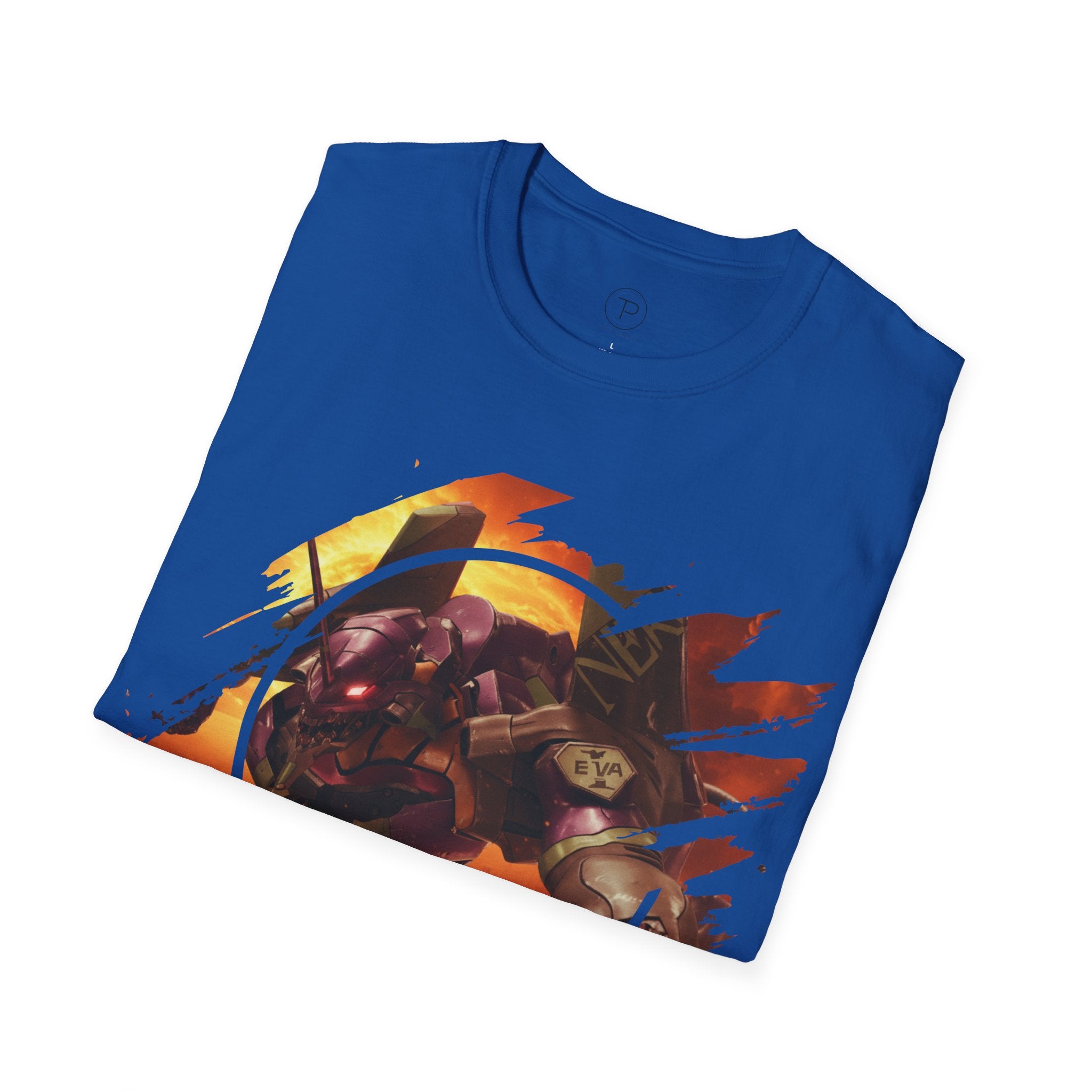 Only One Hit T-Shirt — Gamer Mech Battle Tee - EVA 1 - Neon Genesis Evangelion