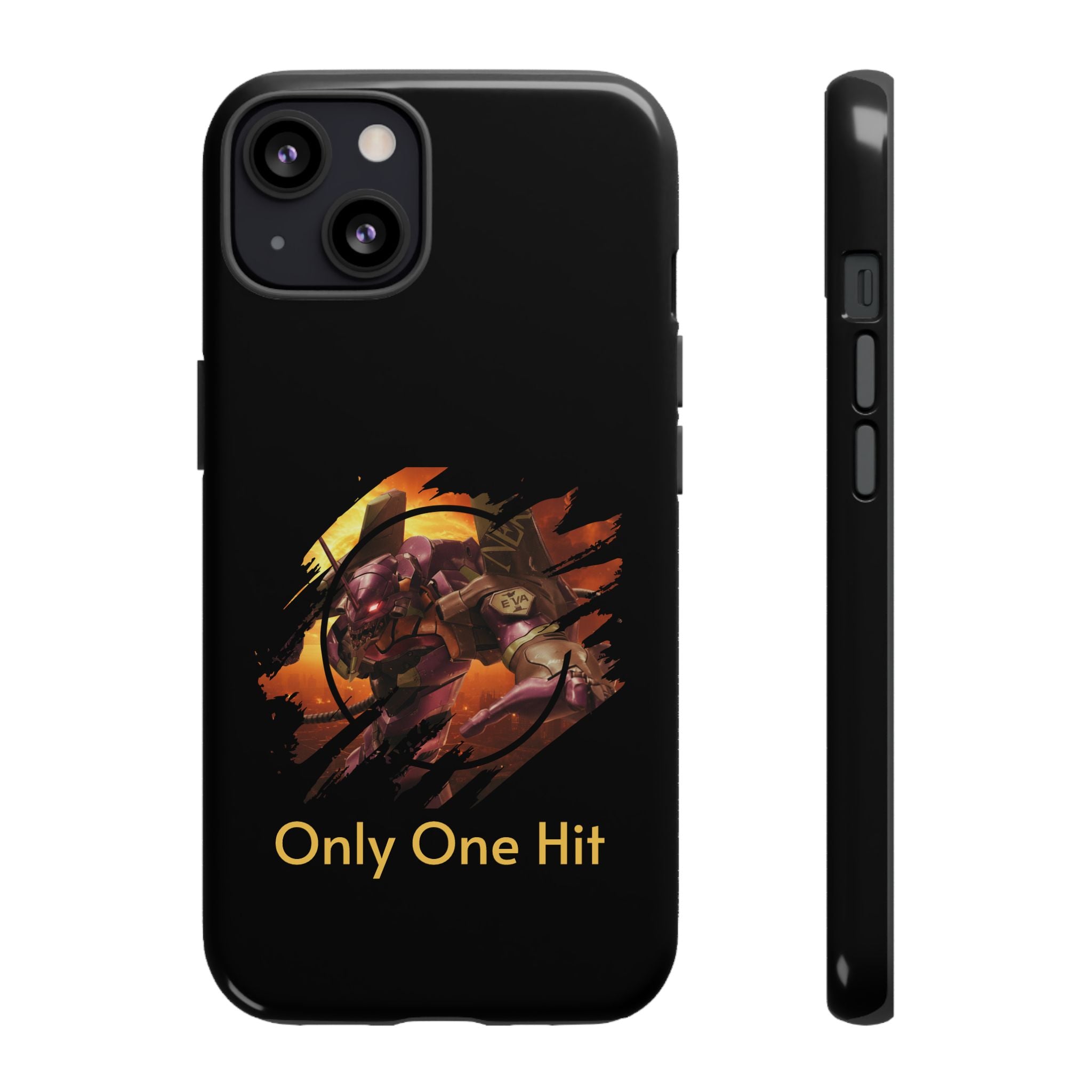 Phone Case — "Only One Hit" Gaming Armor Protective Cover - EVA 1 - Neon Genesis Evangelion