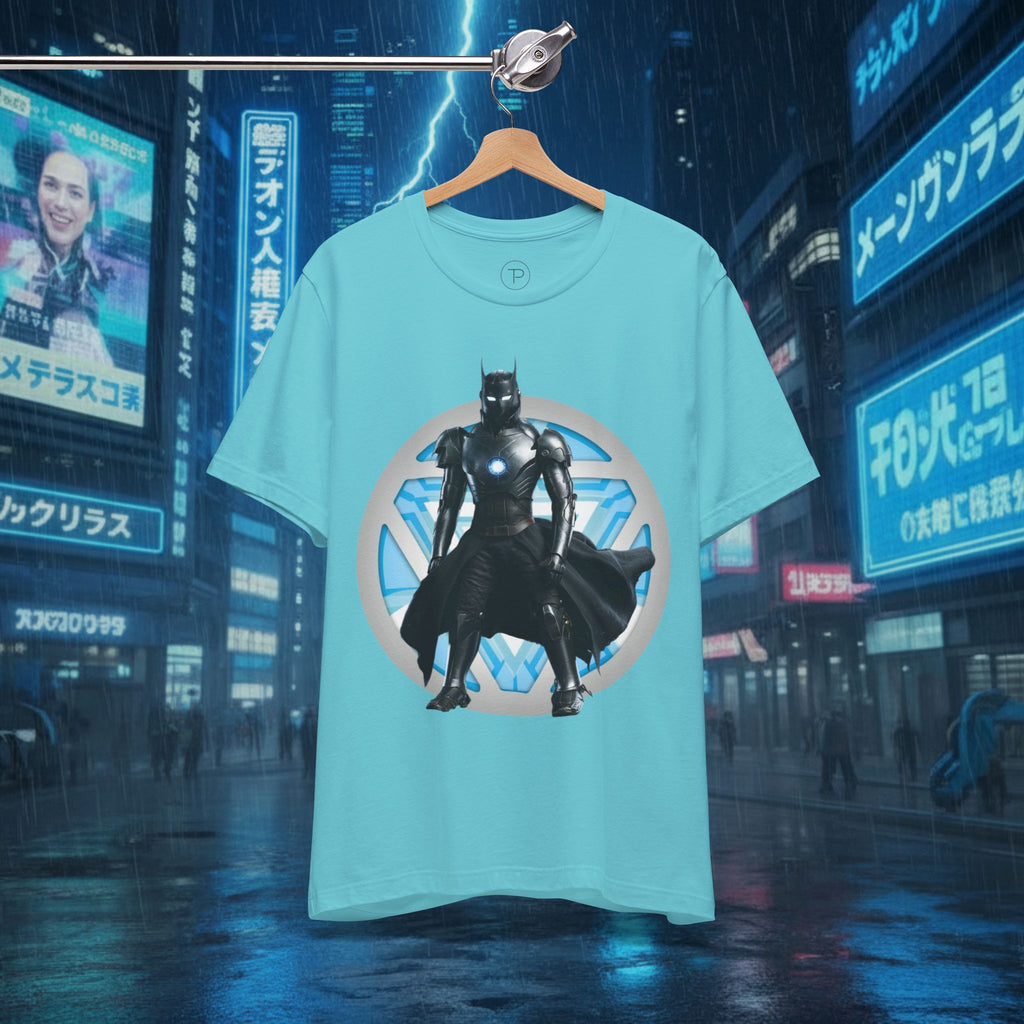 Batman Armor Graphic Tee – Futuristic Superhero T-Shirt - IRONMAN