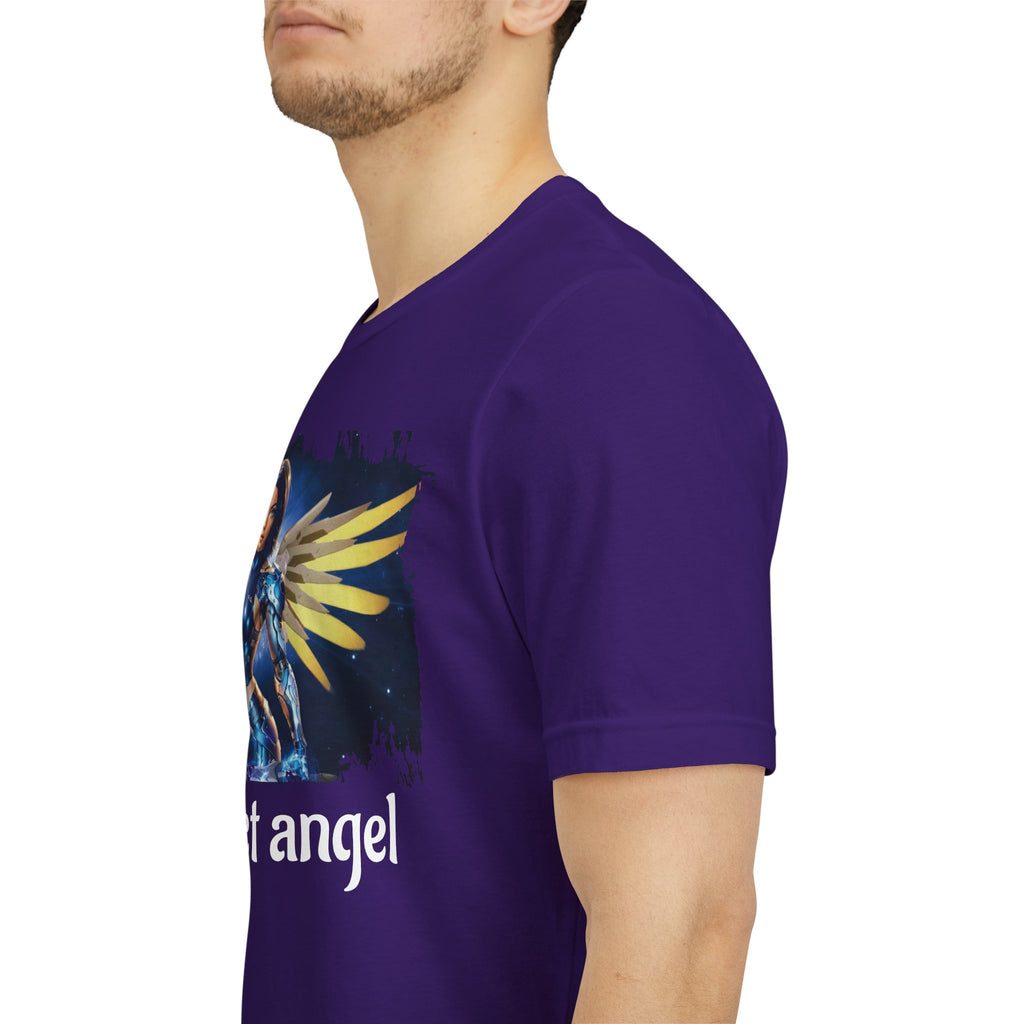 Angel Warrior Tee — "Perfect Angel" Fantasy Wings Graphic T-Shirt - alita battle angel