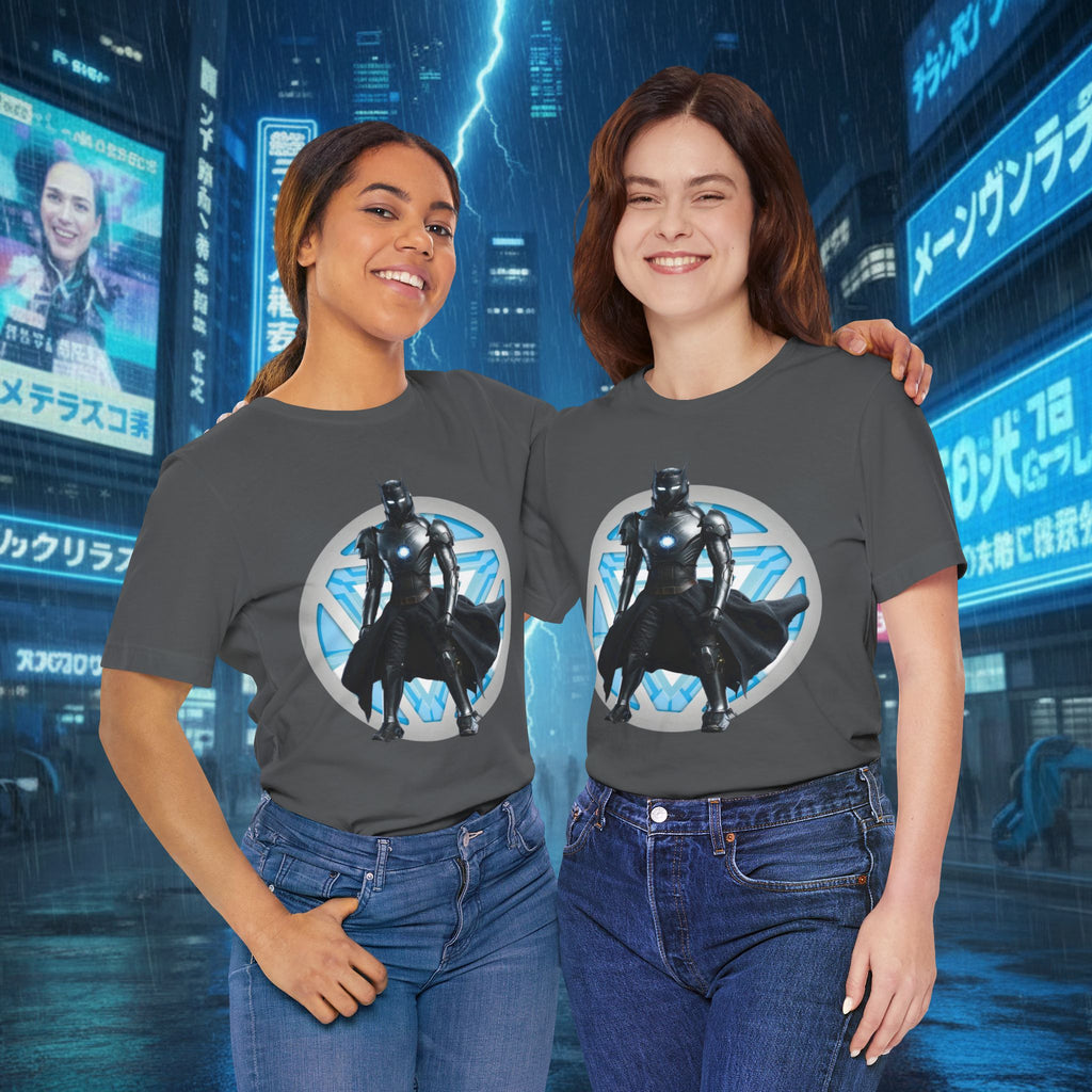 Batman Armor Graphic Tee – Futuristic Superhero T-Shirt - IRONMAN