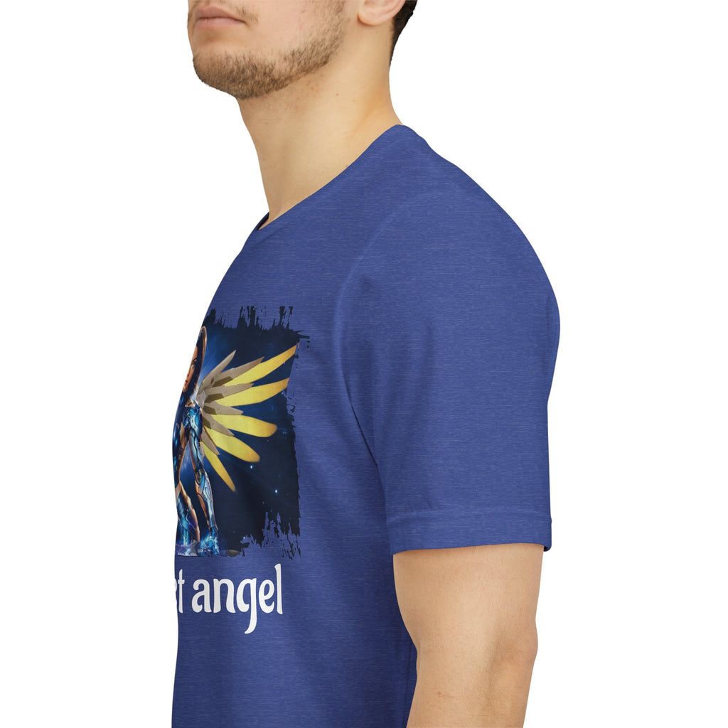 Angel Warrior Tee — "Perfect Angel" Fantasy Wings Graphic T-Shirt - alita battle angel
