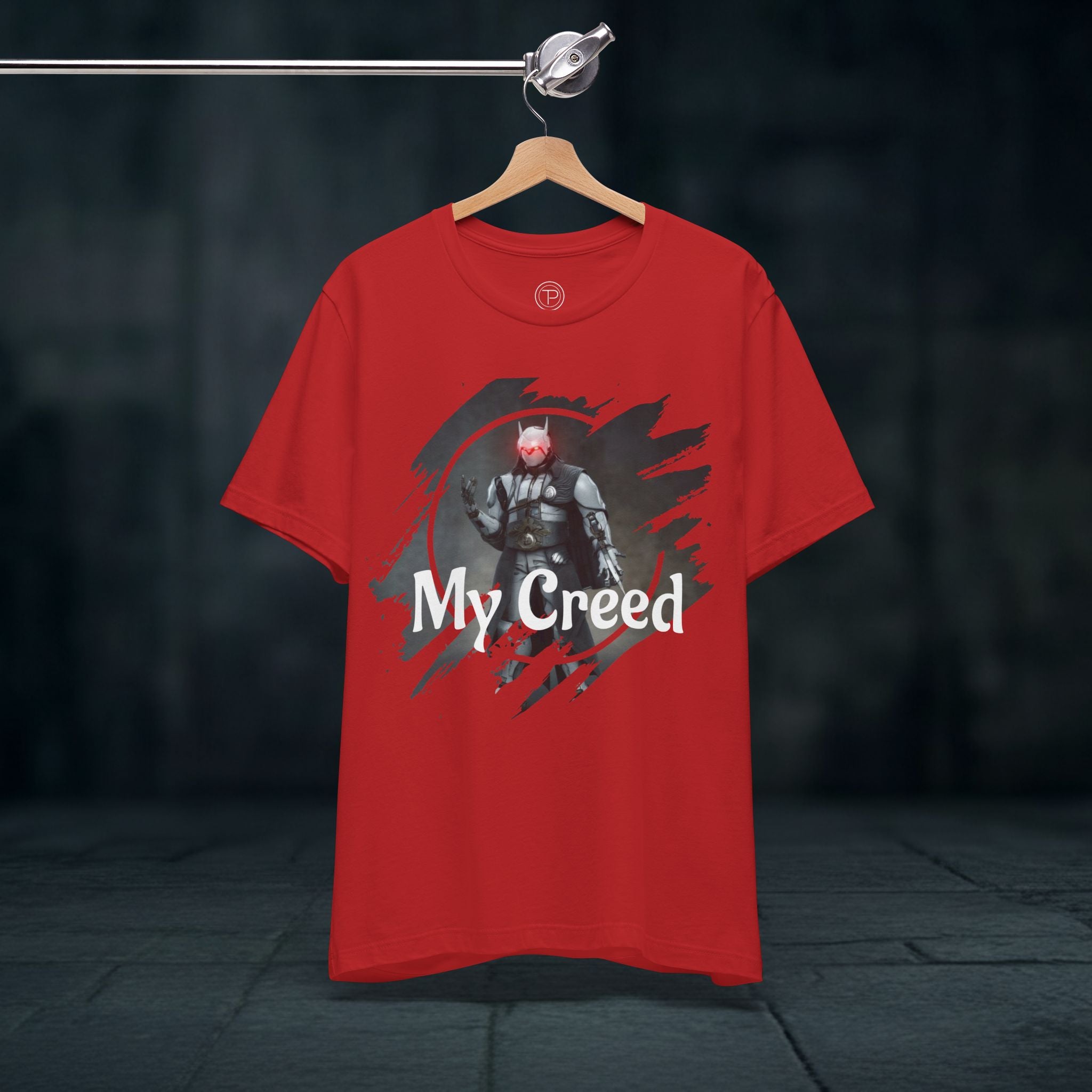 My Creed T-Shirt — Dark Knight Sci‑Fi Graphic Tee