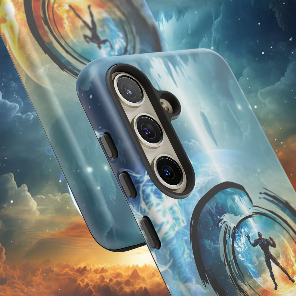 Phone Case — Elemental Warrior Fire & Ice Protective Tough Case - Ultron