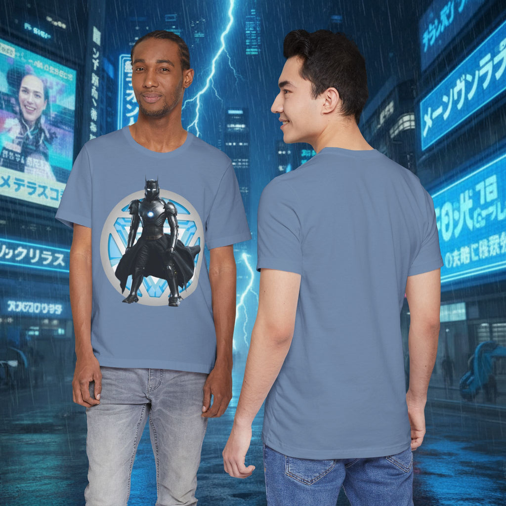 Batman Armor Graphic Tee – Futuristic Superhero T-Shirt - IRONMAN