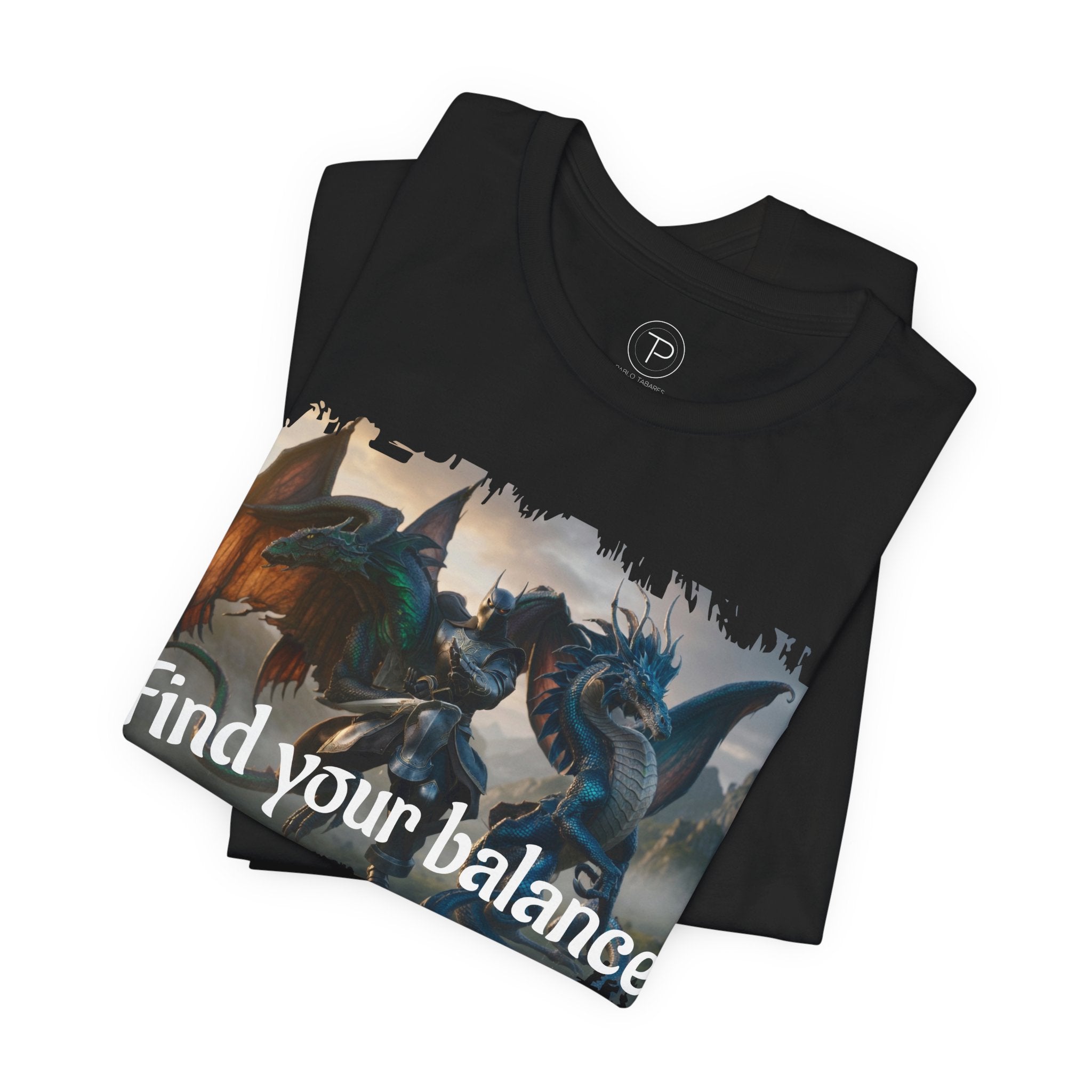 Find Your Balance Dragon Tee