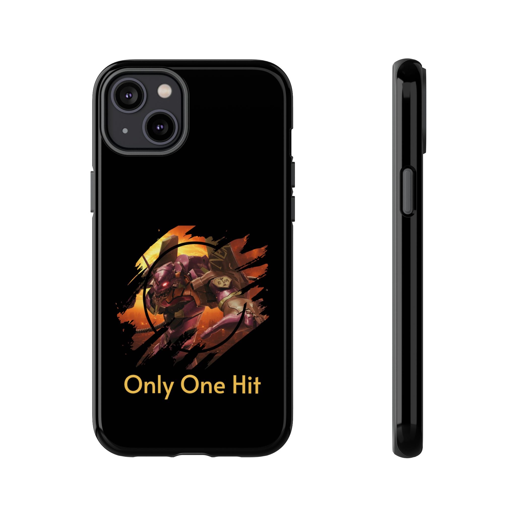 Phone Case — "Only One Hit" Gaming Armor Protective Cover - EVA 1 - Neon Genesis Evangelion