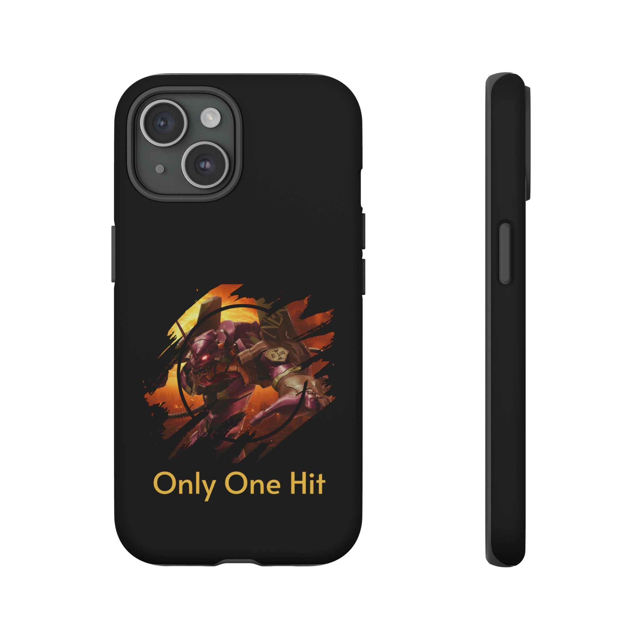 Phone Case — "Only One Hit" Gaming Armor Protective Cover - EVA 1 - Neon Genesis Evangelion