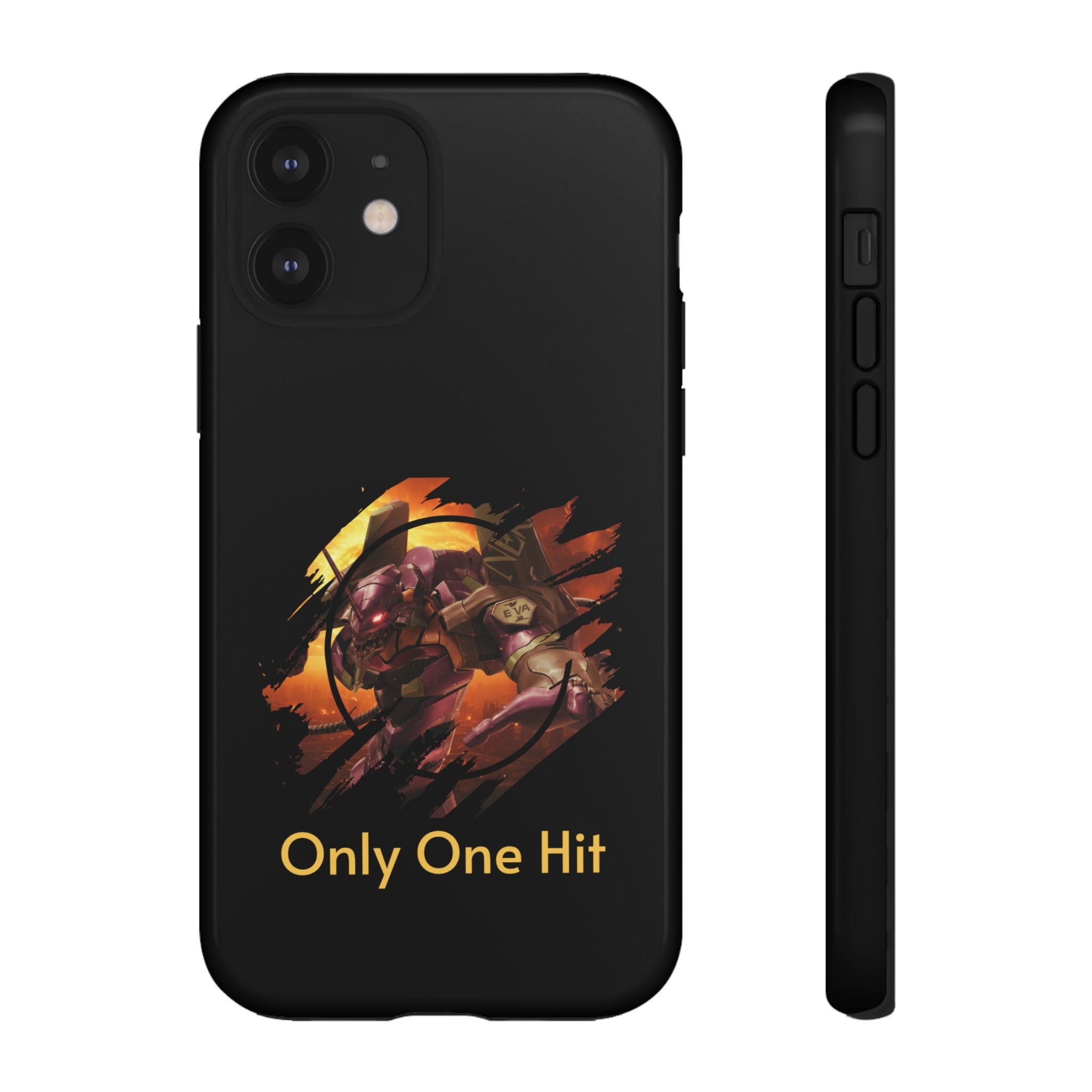 Phone Case — "Only One Hit" Gaming Armor Protective Cover - EVA 1 - Neon Genesis Evangelion
