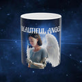 Beautiful Angel Ceramic Mug — Angelic Robotic Guardian Coffee Cup (11oz/15oz) - ALITA BATTLE ANGEL