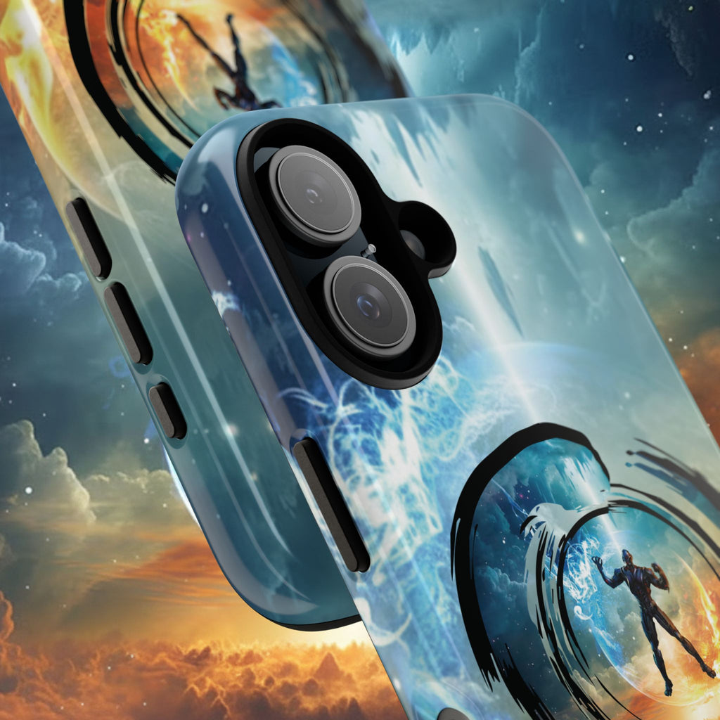 Phone Case — Elemental Warrior Fire & Ice Protective Tough Case - Ultron