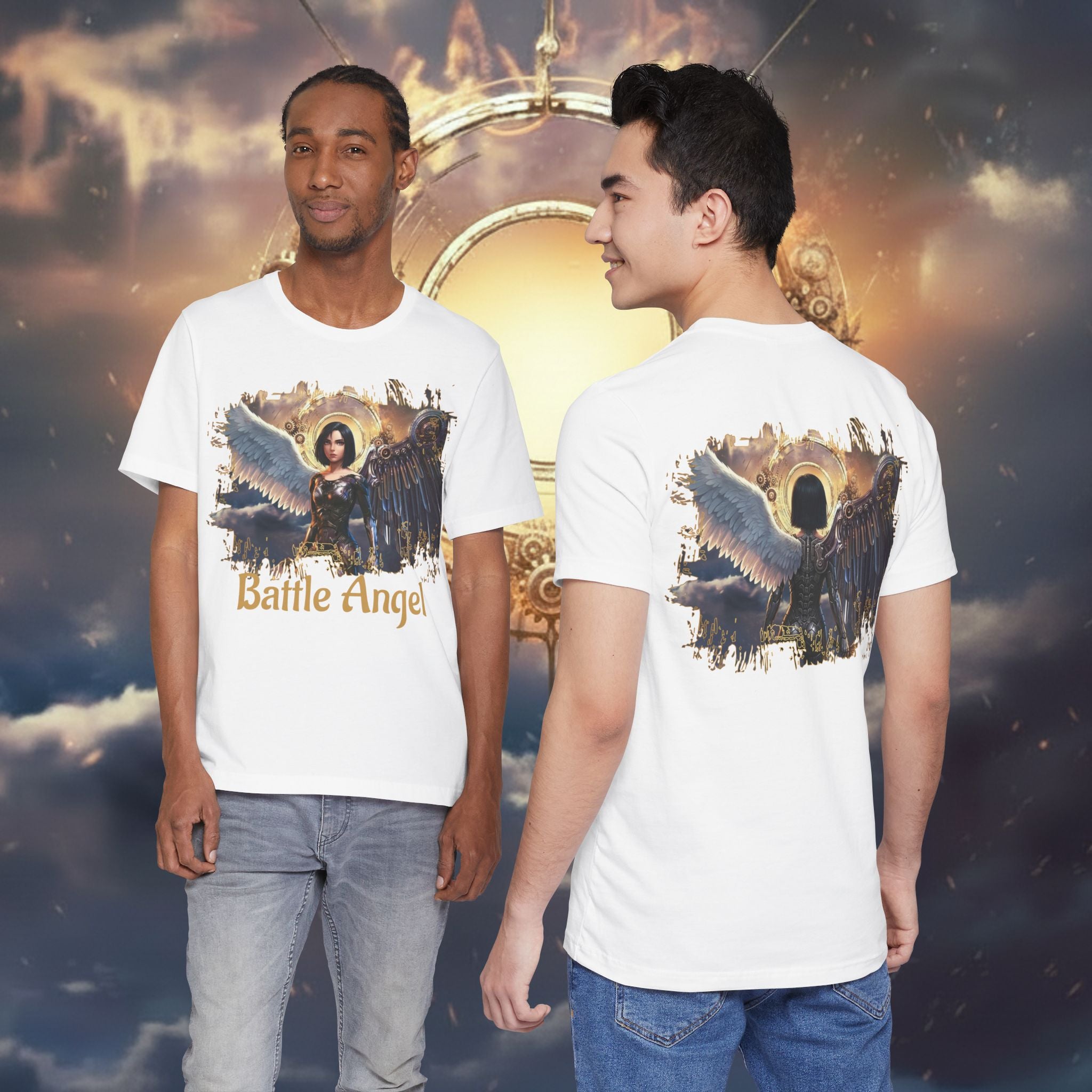 Battle Angel T-Shirt — Warrior Angel Graphic Tee - Alita Battle Angel