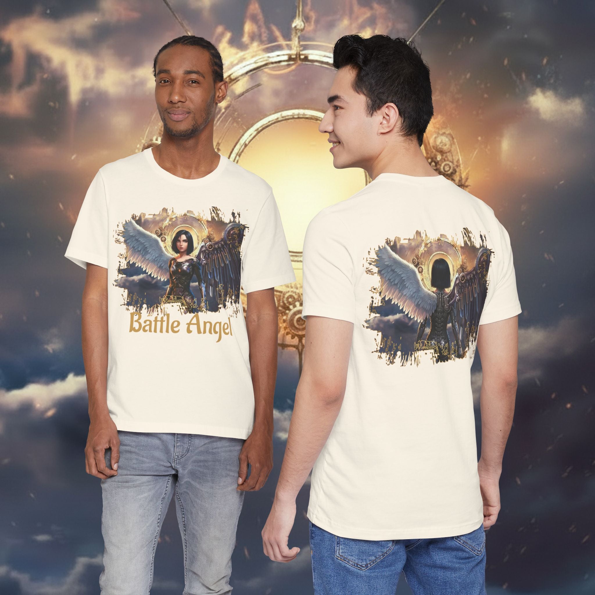 Battle Angel T-Shirt — Warrior Angel Graphic Tee - Alita Battle Angel
