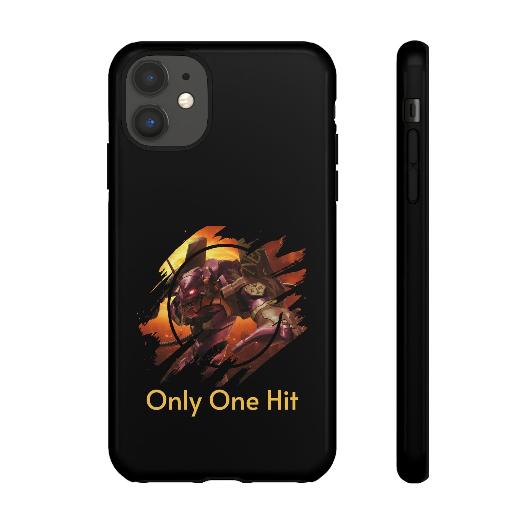 Phone Case — "Only One Hit" Gaming Armor Protective Cover - EVA 1 - Neon Genesis Evangelion