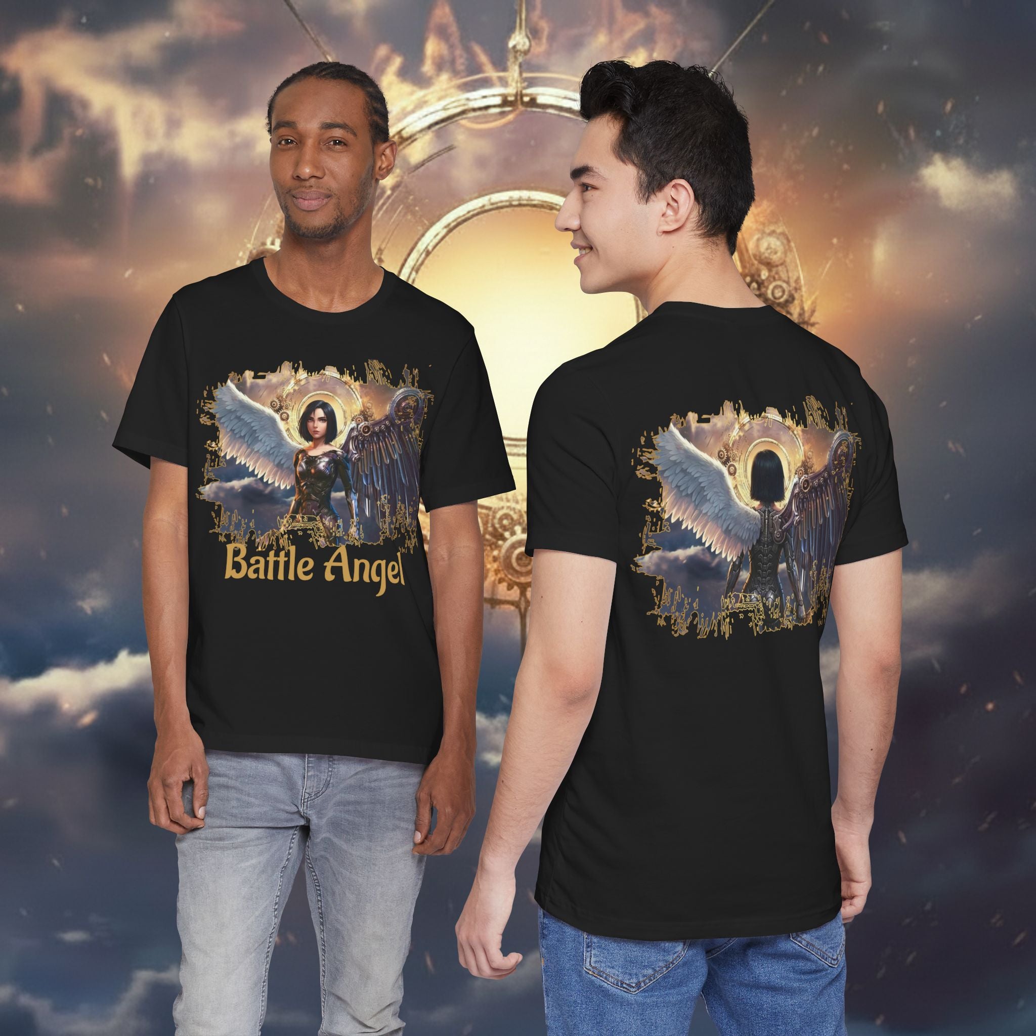 Battle Angel T-Shirt — Warrior Angel Graphic Tee - Alita Battle Angel