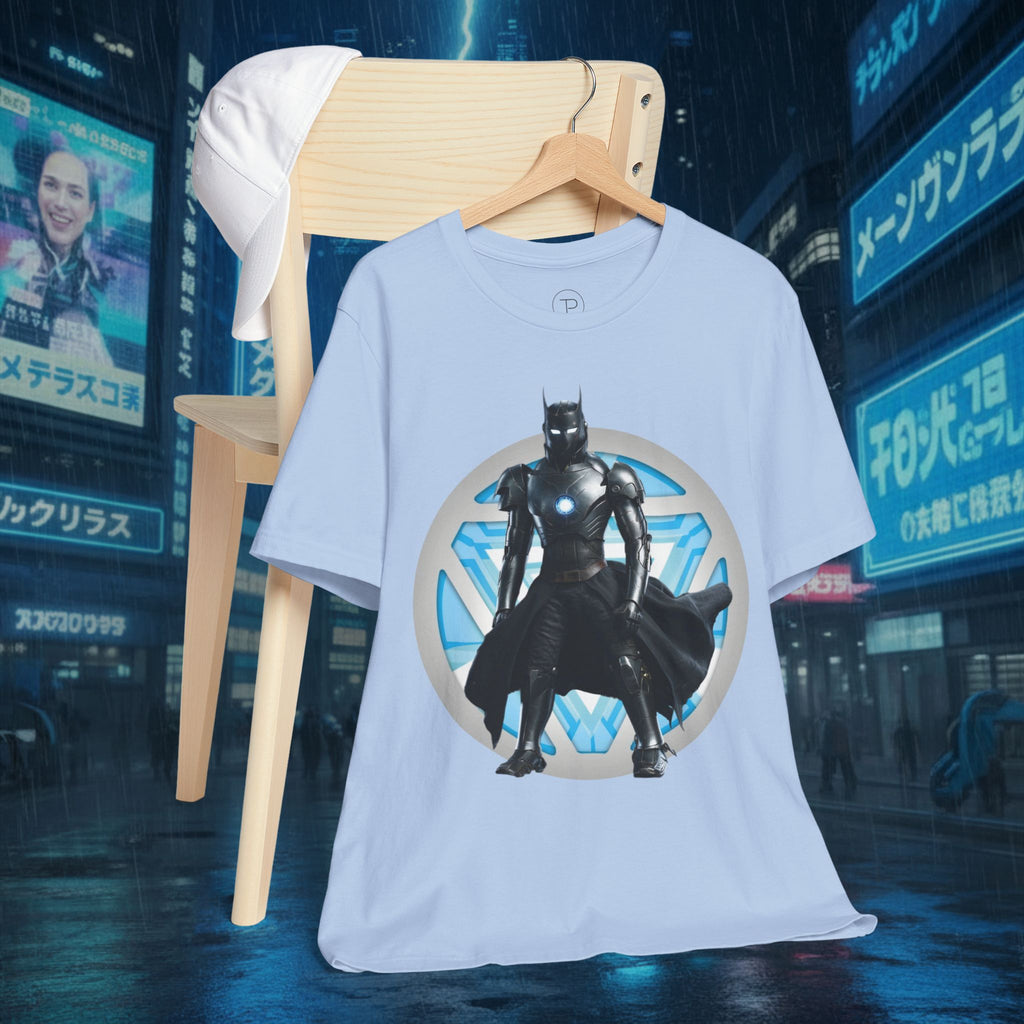 Batman Armor Graphic Tee – Futuristic Superhero T-Shirt - IRONMAN