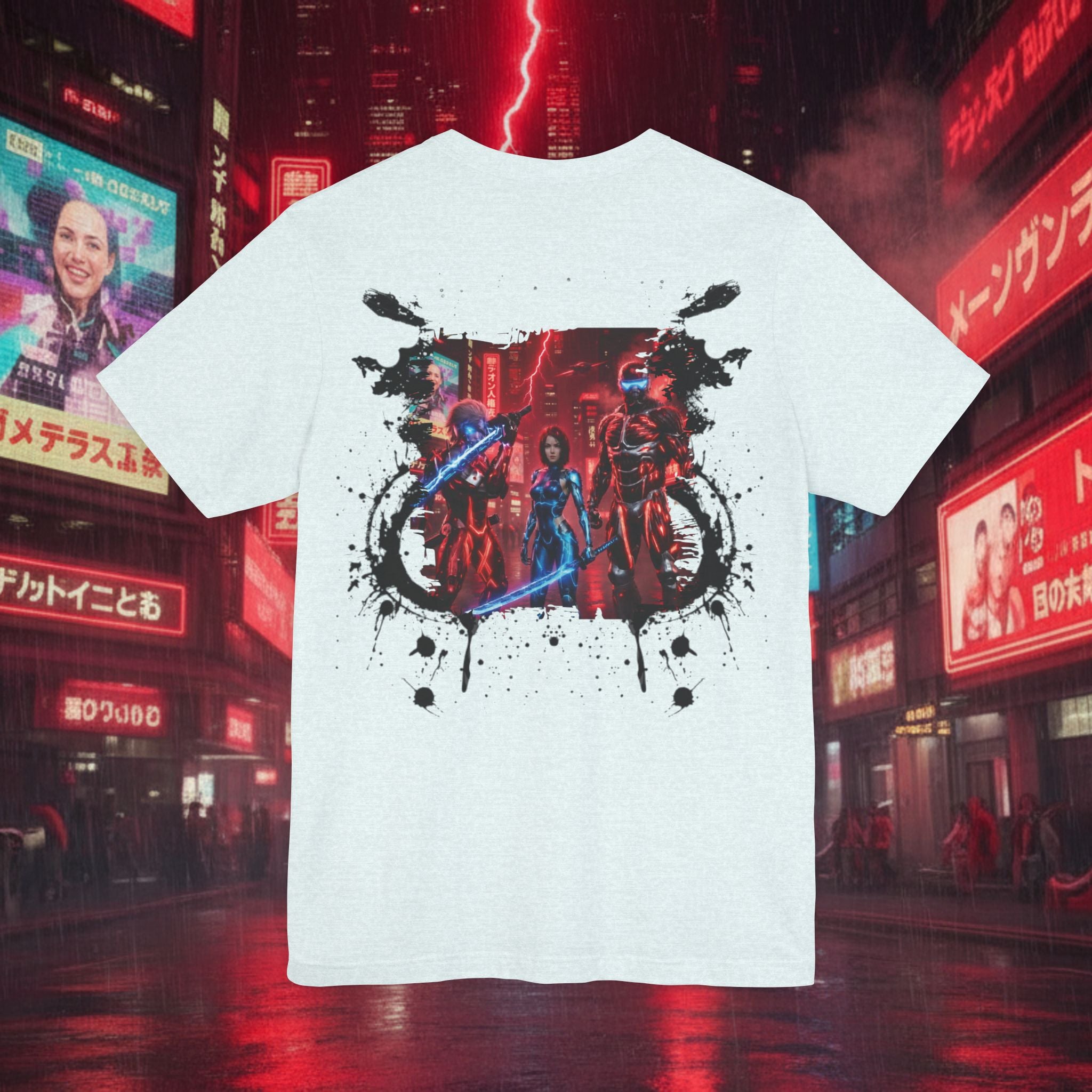 Epic Battle Tee — Sci‑Fi Gamer Graphic T-Shirt - Battle Suits