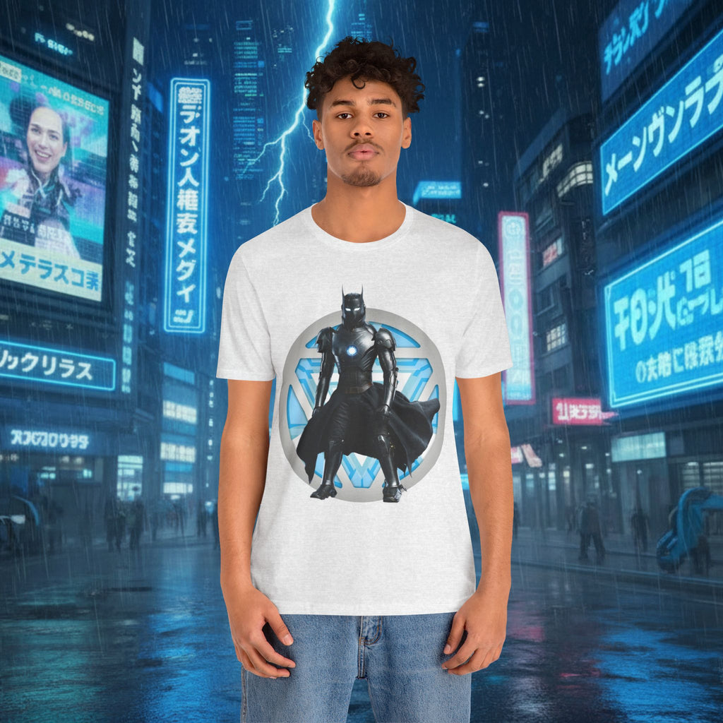 Batman Armor Graphic Tee – Futuristic Superhero T-Shirt - IRONMAN