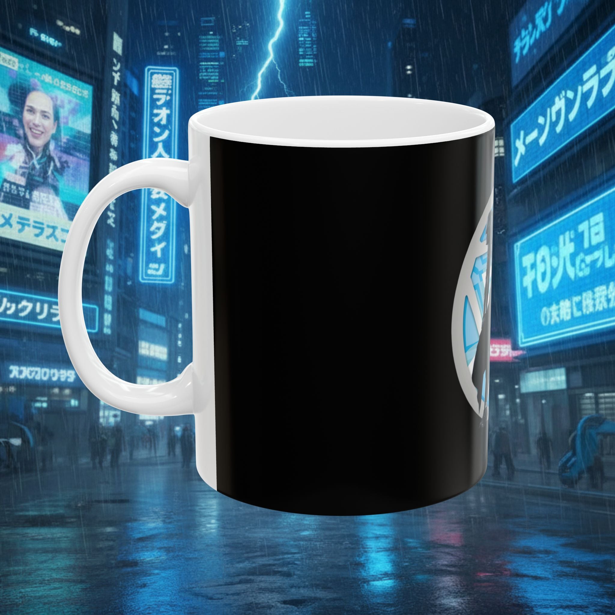 Batman Iron Suit Ceramic Mug – Superhero Coffee Cup (11oz/15oz) -IRONMAN