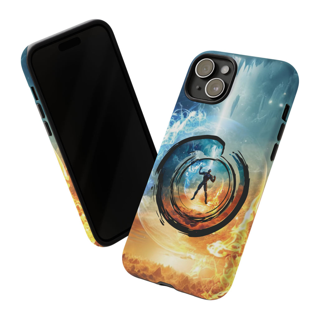 Phone Case — Elemental Warrior Fire & Ice Protective Tough Case - Ultron